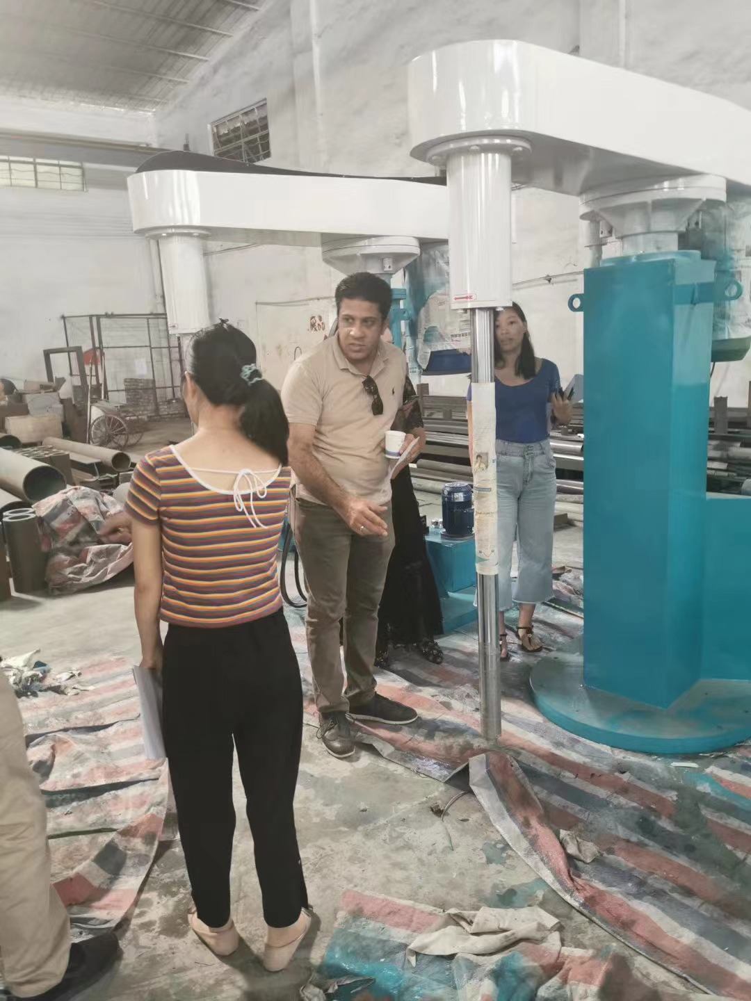 發往 迪拜 阿聯酋 高速分散機 及蝶式攪拌機采購項目(圖3)